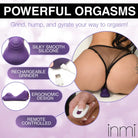 Ride N’ Grind 10 X Vibrating Silicone Sex Grinder - Purple - Stimulators