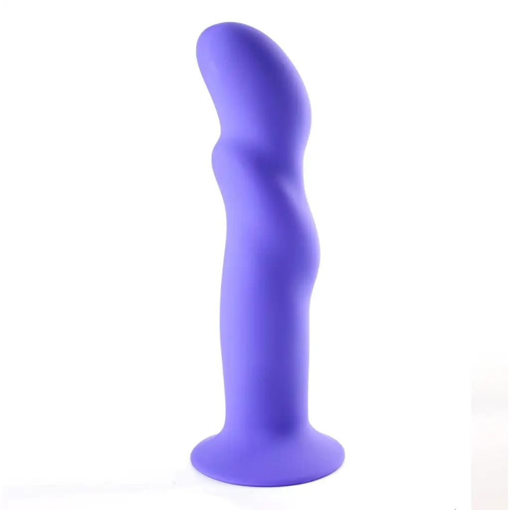 Riley Silicone Dong - Purple - Realistic Dildo