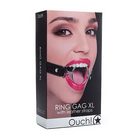 Ring Gag Xl Black - Ball Gag