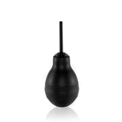 The RinService ASSistant Personal Cleansing Bulb: a small, black plastic bottle with a metal handle