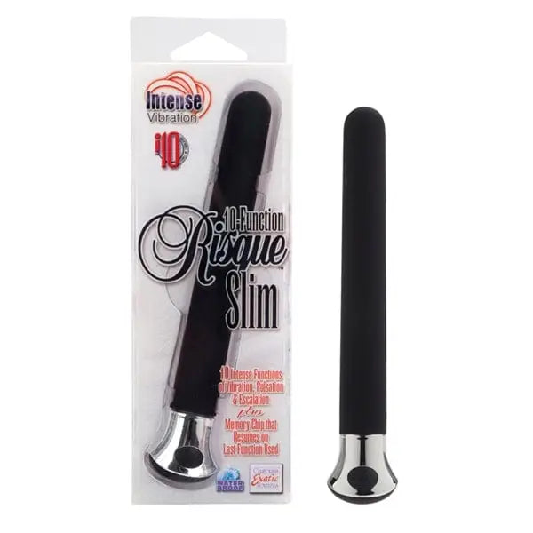 CalExotics Vibrator Risque Slim 10 Function at the Haus of Shag