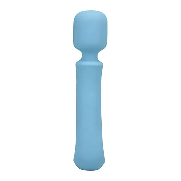 Doc Johnson Massage Products Ritual Euphoria Rechargeable Silicone Wand Vibe - Blue at the Haus of Shag