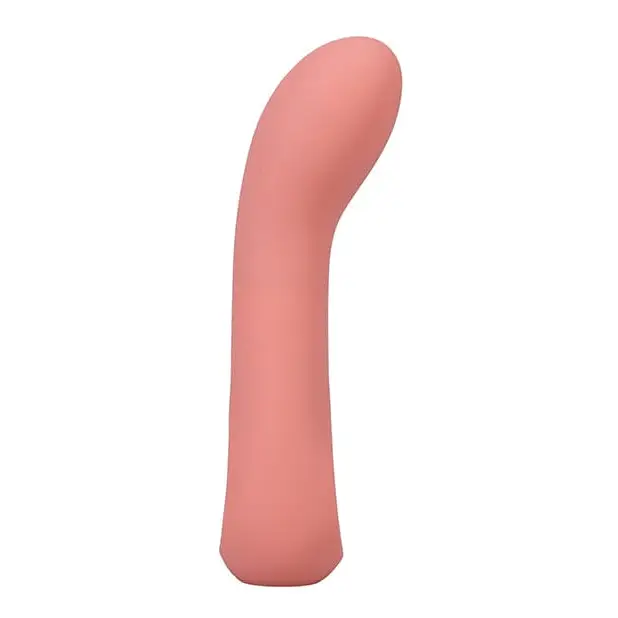 Doc Johnson Vibrator Ritual Zen Rechargeable Silicone G-spot Vibe - Coral at the Haus of Shag