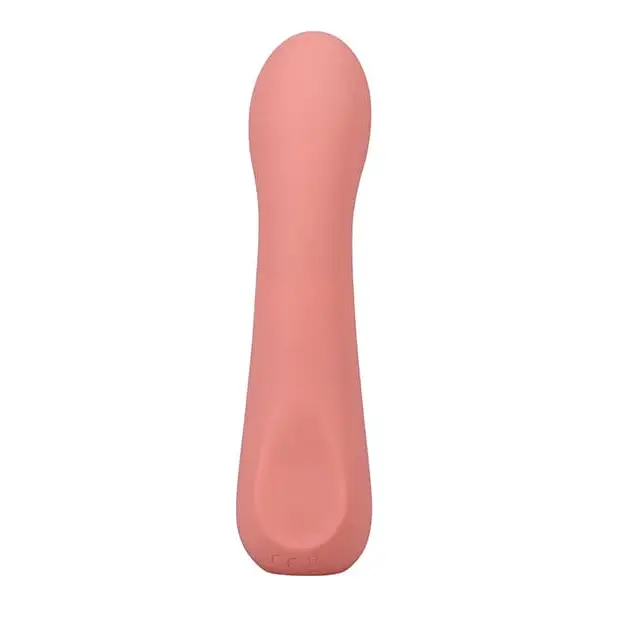 Doc Johnson Vibrator Ritual Zen Rechargeable Silicone G-spot Vibe - Coral at the Haus of Shag