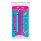 Rock Candy Suga Daddy 8’’ Silicone Dildo - Purple - Realistic Dildo