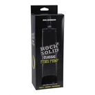 Rock Solid Classic Penis Pump Black/Clear - Pumps