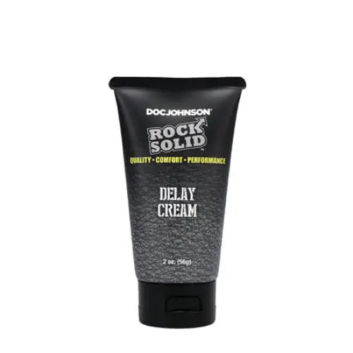 Rock Solid Delay Cream 2 oz. (Bulk) - Enhancers and Stimulants