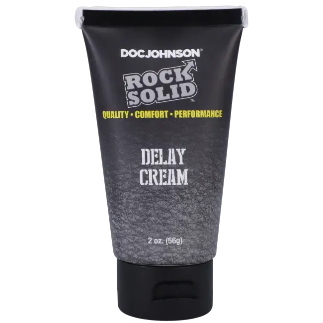 Rock Solid Delay Cream - 2 oz. - Stimulant