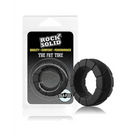 Doc Johnson Penis Enhancement Rock Solid Fat Tire Ring - Black at the Haus of Shag