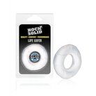 Doc Johnson Penis Enhancement Rock Solid Lifesaver Ring - Translucent at the Haus of Shag