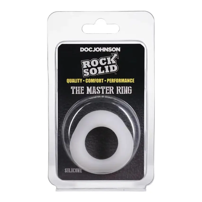 Rock Solid Master Ring - Translucent - Sextoys for Men