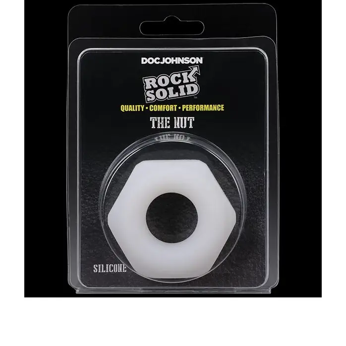 Rock Solid The Nutt Ring - Black - Translucent - Penis Enhancement