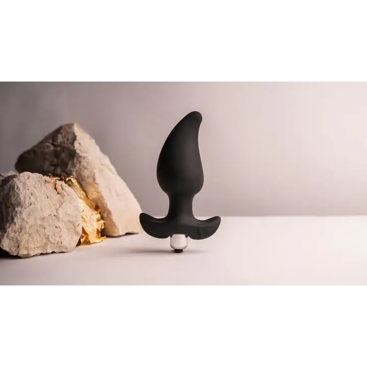 Rocks Off Butt Quiver - Black - Powered Butt Plug