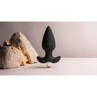 Rocks Off Butt Throb - Black - Powered Butt Plug