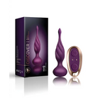 Rocks Off Petite Sensations Discover Silicone Anal Vibrator Purple - Purple - Powered Butt Plug