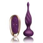 Rocks Off Petite Sensations Discover Silicone Anal Vibrator Purple - Purple - Powered Butt Plug