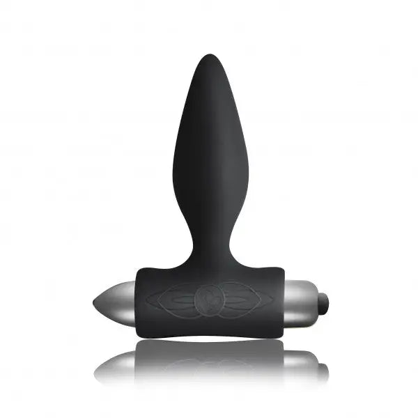 Rocks Off Petite Sensations Plug Black - Black - Powered Butt Plug