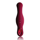 Rocks Off Ruby Glow Saddle Vibrator Blush Red - Saddle Vibrator