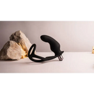 Rocks Off Zen Pro Black - Black - Cock Ring and Plug