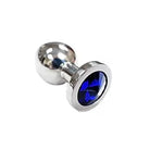 Rogue Stainless Steel Smooth Butt Plug - Small / Blue - Butt Plug