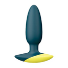 ROMP Bass Green Rechargeable Silicone Vibrating Anal Plug - Green - Powered Butt Plug