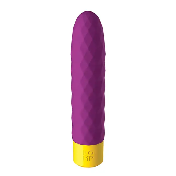 ROMP Beat Purple Rechargeable Silicone Bullet Vibrator - Purple - Bullet Vibrator