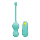 Romp Cello Blue Rechargeable Remote-Controlled Silicone G-Spot Egg Vibrator - Blue - Egg Vibrator