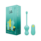 Romp Cello Blue Rechargeable Remote-Controlled Silicone G-Spot Egg Vibrator - Blue - Egg Vibrator