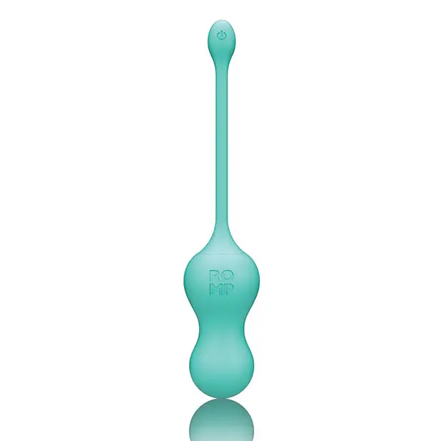 Romp Cello Blue Rechargeable Remote-Controlled Silicone G-Spot Egg Vibrator - Blue - Egg Vibrator