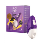 ROMP Free Purple Rechargeable Silicone Pleasure Air Clitoral Vibrator - Purple - Stimulators