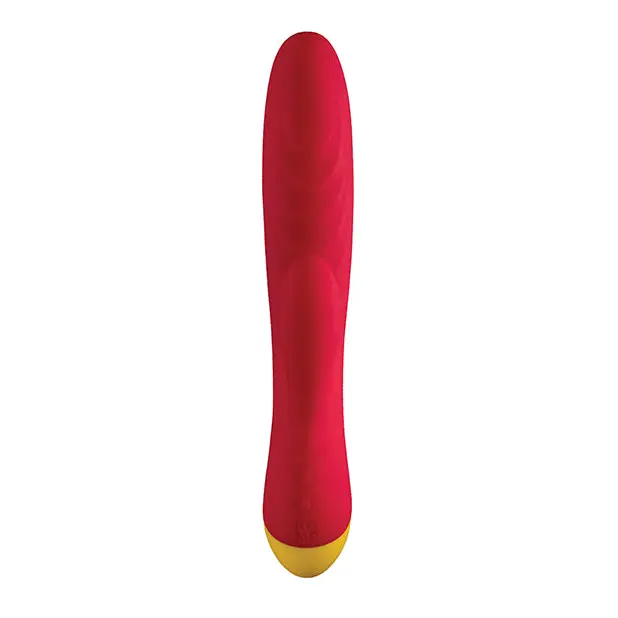 ROMP Jazz Rechargeable Silicone Rabbit Vibrator - Pink - Rabbit