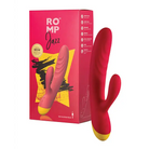 ROMP Jazz Rechargeable Silicone Rabbit Vibrator - Pink - Rabbit