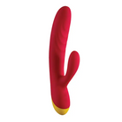 ROMP Jazz Rechargeable Silicone Rabbit Vibrator - Pink - Rabbit