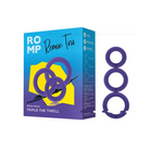 Romp Remix Trio Purple Cock Ring Set Of 3 - Purple - Cock Ring