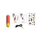 ROMP Riot Orange Rechargeable Bullet Vibrator - Orange - Bullet Vibrator