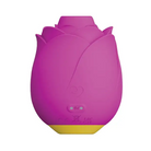 ROMP Rose Purple Rechargeable Silicone Pleasure Air Vibrator with Pattern Modes and Pink Tulip Design