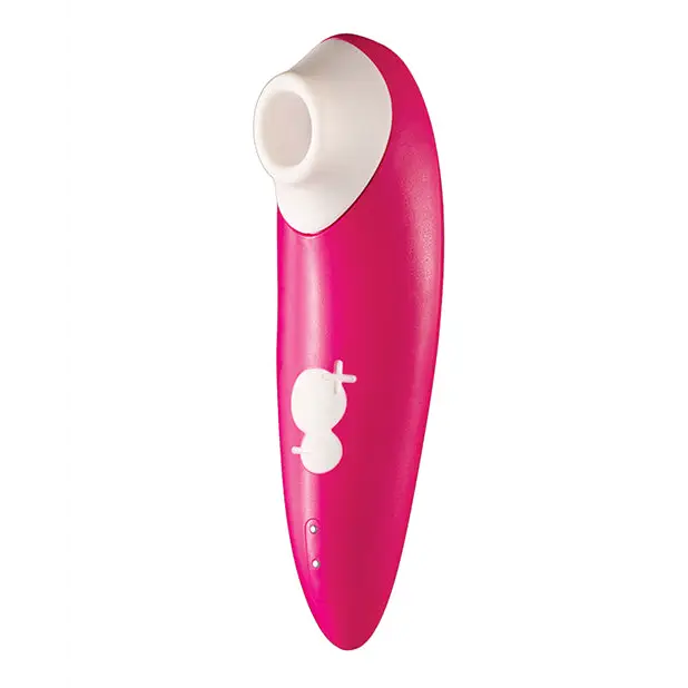 ROMP Shine Pink Rechargeable Silicone Pleasure Air Clitoral Vibrator - Pink - Stimulators