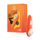 ROMP Switch Orange Silicone Pleasure Air Clitoral Vibrator - Orange - Stimulators