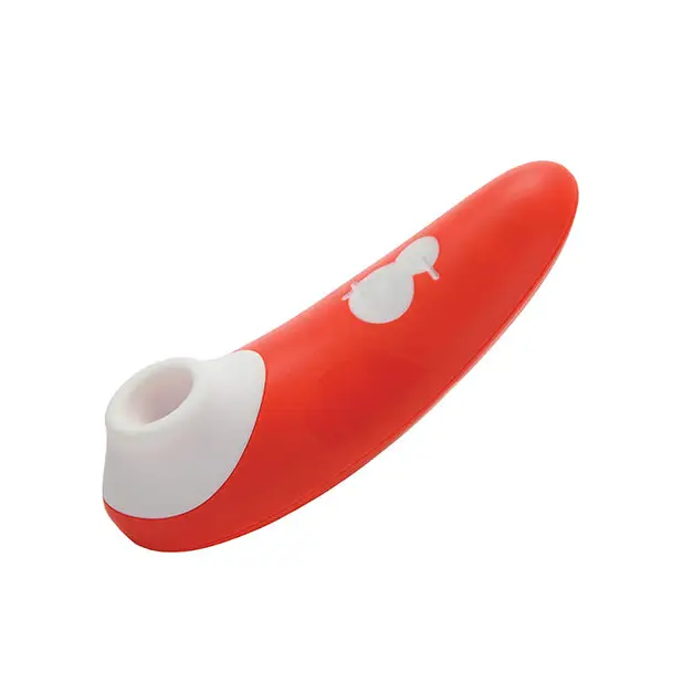 ROMP Switch Orange Silicone Pleasure Air Clitoral Vibrator - Orange - Stimulators