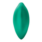 ROMP Wave Green Rechargeable Silicone Lay-On Vibrator - Green - Saddle Vibrator