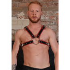 Rouge Chest Harness Large - Black/red - Upper Body Harness