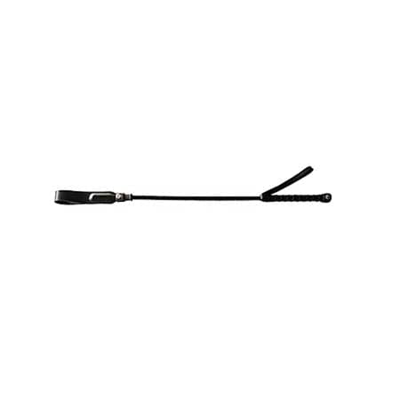 Rouge Crops Short Riding Crop Slim Tip (20") - BLACK at the Haus of Shag