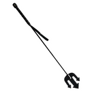 Rouge Leather Devil Riding Crop Black - Crops