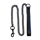 Rouge Leather Lead Black with Black Accessories - Leash