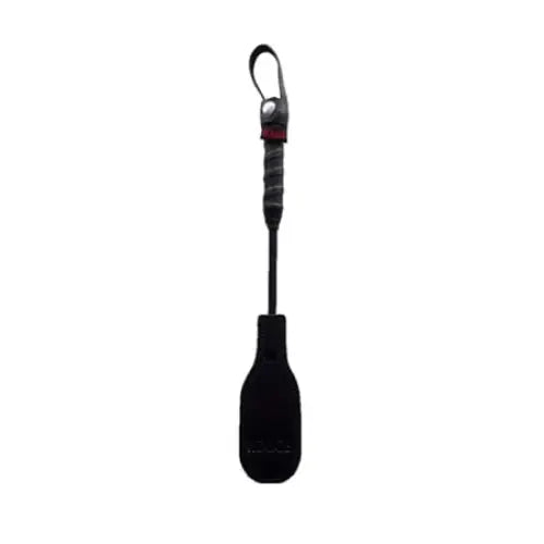 Black and red leash with a hook, Rouge Mini Oval Paddle, 10 in., Black alternative view