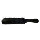 Rouge Paddle with Fur Black - Unique black paddle-shaped object with a fuzzy texture