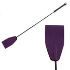 Rouge Riding Crop Purple - Stylish purple riding crop with a long black handle