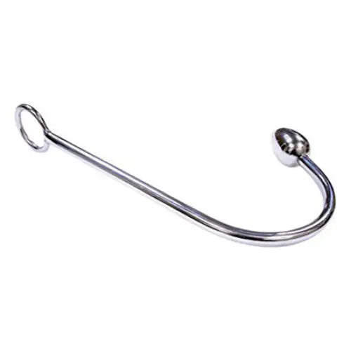 Rouge Stainless Steel Anal Hook - Silver - Anal Hook