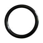 Rouge Stainless Steel Round Cock Ring 45mm Black - Cock Ring