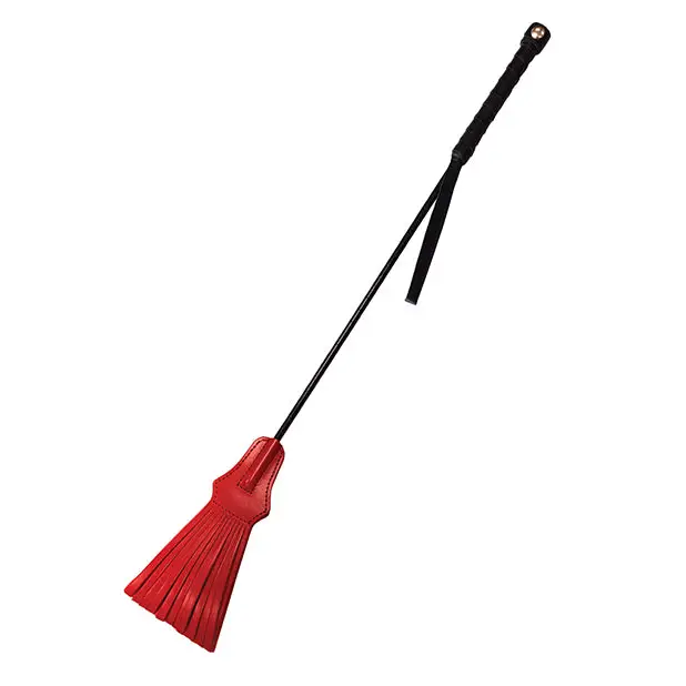 Rouge Tasseled Riding Crop Red - Crops